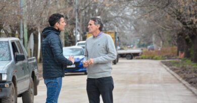 El ministro Gabriel Katopodis recorrió el distrito