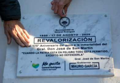 General Rodríguez: Inauguración de la Plaza Sur