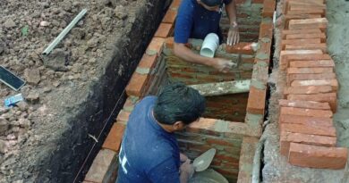 Se inicio la construcción del lecho nitrificante en el Jardín de Infantes N° 915